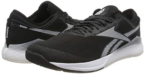 Reebok Nano 9, Zapatillas de Gimnasia para Hombre, Negro Black White 0, 39 EU