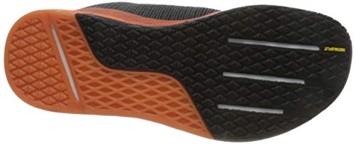 Reebok Nano 9, Zapatillas de Gimnasia para Hombre, Negro (Black/Cold Grey 6/Fiery Orange Black/Cold Grey 6/Fiery Orange), 41 EU