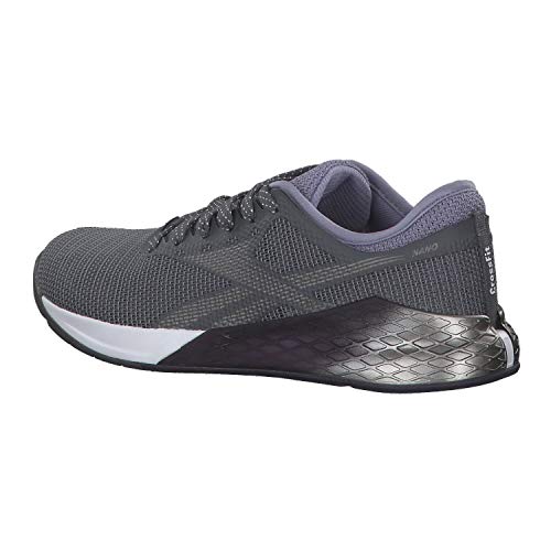 Reebok Nano 9, Zapatillas Deportivas para Mujer, Multicolor (CDGRY6/VIOHAZ/BLANCO), 39 EU