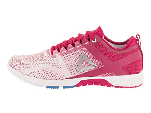 Reebok New Crossfit Grace - Zapatillas de entrenamiento cruzado para mujer, color rosa, blanco/azul/plateado 5