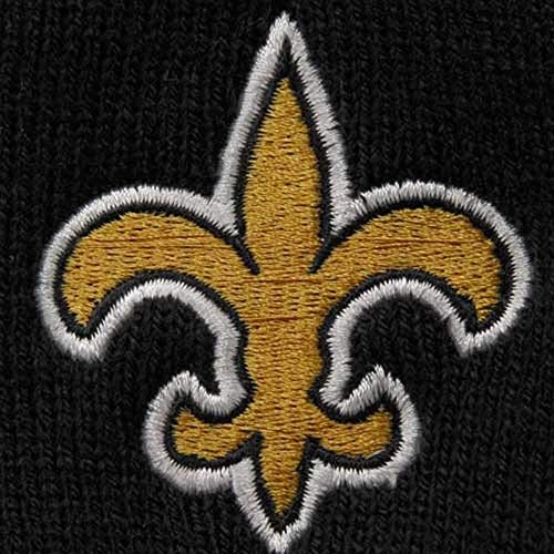 Reebok NFL – Gorro de Punto, Mujer, K010Z, New Orleans Saints (Black), Talla única