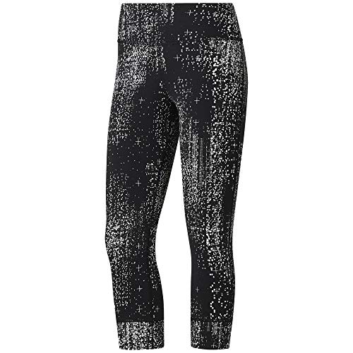 Reebok Os Lux 3/4 Tight-Data D Mallas, Mujer, Negro, S