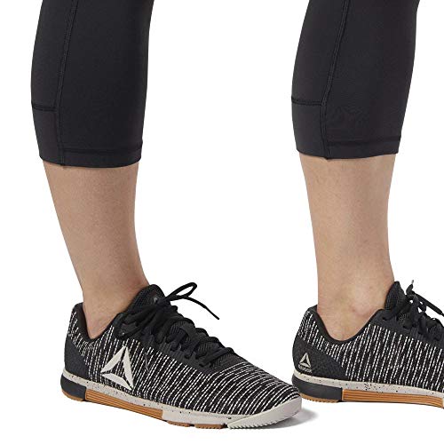 Reebok Os Lux 3/4 Tight Mallas, Mujer, Black, XS