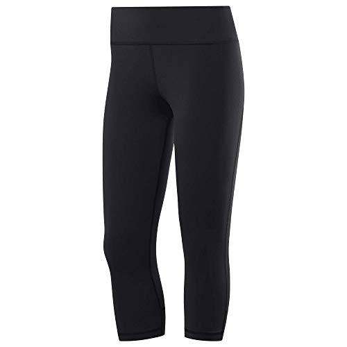 Reebok Os Lux 3/4 Tight Mallas, Mujer, Black, XS