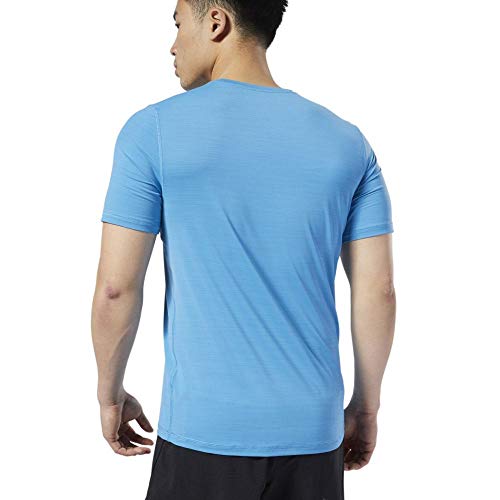 Reebok OSR SS AC tee Camiseta, Hombre, Cyan, M