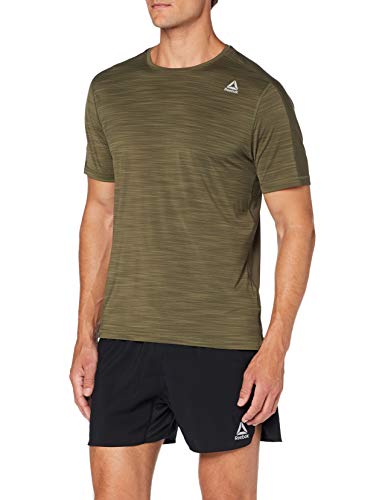 Reebok Ost Activchill Move tee Camiseta, Hombre, armygr, M