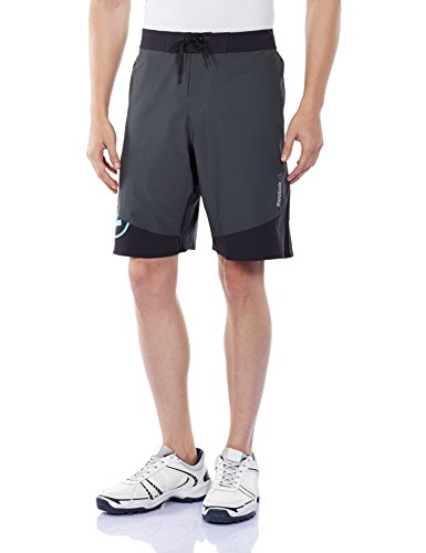 Reebok - Pantalones cortos para hombre, color gris, tamaño xx-large