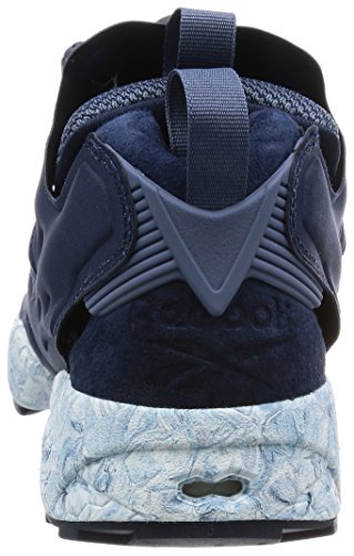 Reebok Pump Instapump Fury ACHM Hombre Running Trainers Sneakers (UK 2 US 3 EU 33, Collegiate Navy Royal Slate BD1551)