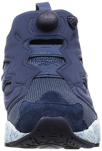 Reebok Pump Instapump Fury ACHM Hombre Running Trainers Sneakers (UK 4 US 5 EU 36, Collegiate Navy Royal Slate BD1551)