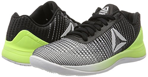 Reebok R Crossfit Nano 7.0, Zapatillas de Running Unisex, Blanco (Cfg-White/Electric Flash/Black), 37 EU W