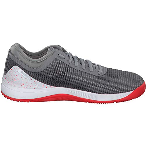 Reebok R Crossfit Nano 8.0, Zapatillas de Deporte Interior para Mujer, Multicolor (Shark/Tin Grey/Ash Grey/Neon Red/White 000), 37 1/3 EU