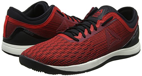 Reebok R Crossfit Nano 8.0, Zapatillas para Hombre, Multicolor (Primal Red/Urban Maroon/Chalk/Black Cm9169), 45.5 EU