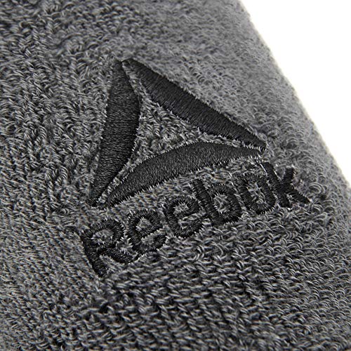 Reebok RASB-11025GR Muñequeras Deportivas, Adultos Unisex, Gris, Larga