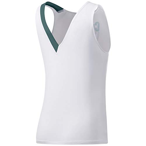 Reebok RC Activchill Tank Camiseta de Tirantes para Fitness y Entrenamiento, Mujer, Blanco (White), M