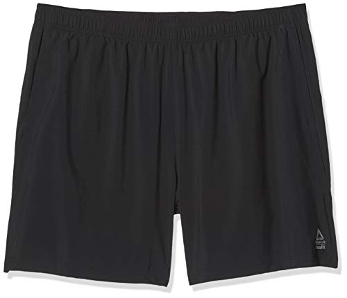 Reebok RC Austin II Pantalón Corto, Hombre, Black, XL