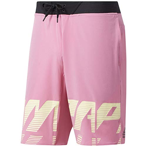 Reebok RC Epic Base Sr Pantalónes Cortos, Hombre, Rosa (Posh Pink), S