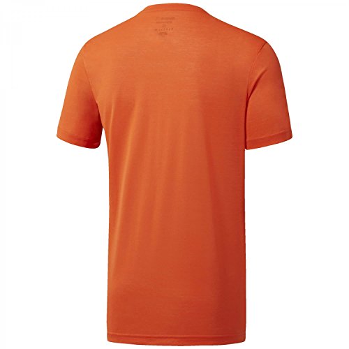 Reebok RC Fef Speedwick Camiseta, Hombre, Naranja (brglav), XS