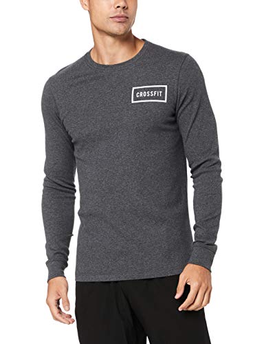 Reebok RC LS Thermal Top Camiseta, Hombre, brgros, 2XL