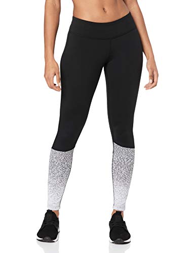 Reebok RC Lux Tight-Fade Mallas, Mujer, Negro, S