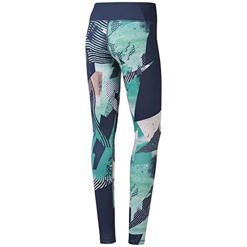 Reebok RC Lux Tight Mallas, Mujer, emeral, S