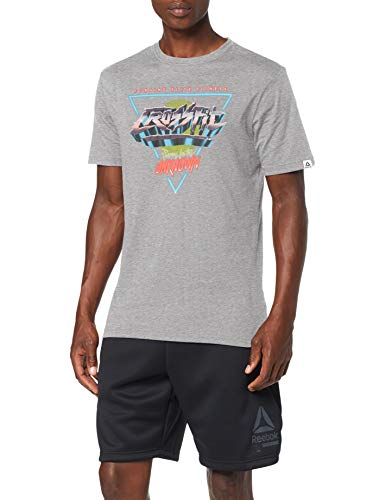 Reebok RC Neon Retro tee Camiseta, Hombre, brgrin, S