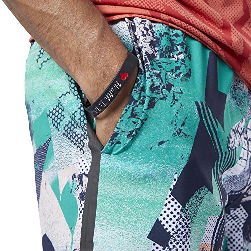 Reebok RC Speed Short Games Pantalón Corto, Hombre, Emerald, XL