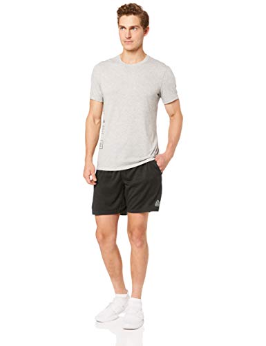 Reebok RC Speedwick Short Pantalón Corto, Hombre, Negro/Gravel, L