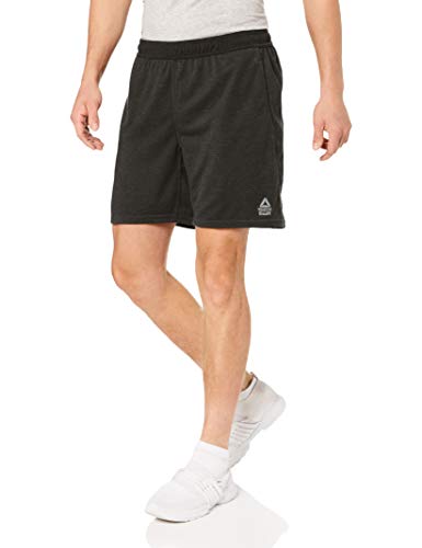 Reebok RC Speedwick Short Pantalón Corto, Hombre, Negro/Gravel, L