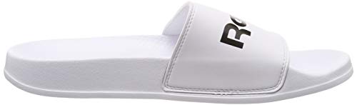 Reebok Reebok Classic Slide Pantuflas Unisex adulto, Multicolor (Ryl White / Black 000), 40.5 EU