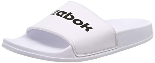 Reebok Reebok Classic Slide Pantuflas Unisex adulto, Multicolor (Ryl White / Black 000), 40.5 EU