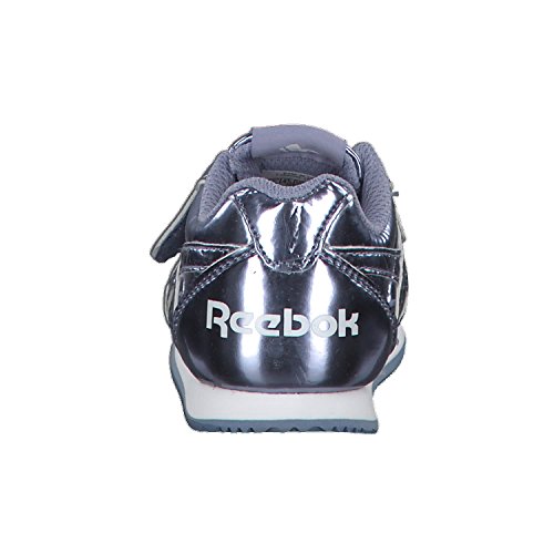 Reebok Royal CLJOG 2 KC, Zapatillas de Deporte para Niñas, Multicolor (Metallic Purple/Shadow/White 000), 21 EU