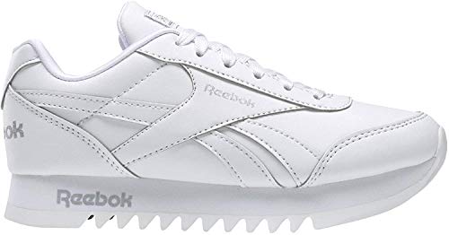 Reebok Royal CLJOG 2 Platform, Zapatillas para Mujer, Multicolor (Blanco/Plamet/None), 38.5 EU