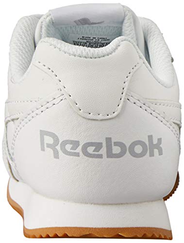Reebok Royal Cljog 2, Zapatillas de Deporte para Niños, Blanco (White/Cloud Grey/Gum 000), 34.5 EU