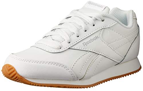 Reebok Royal Cljog 2, Zapatillas de Deporte para Niños, Blanco (White/Cloud Grey/Gum 000), 34.5 EU