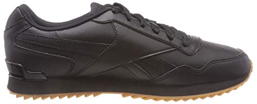 Reebok Royal Glide Ripple Clip, Zapatillas Clasicos para Hombre, Negro (Black/Gum), 43 EU