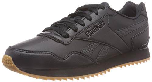 Reebok Royal Glide Ripple Clip, Zapatillas Clasicos para Hombre, Negro (Black/Gum), 43 EU