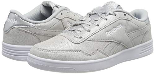 Reebok Royal Techque T, Zapatillas de Deporte para Mujer, Multicolor (Silver Metallic/White/LGH Solid Grey 000), 39 EU