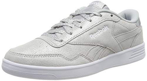 Reebok Royal Techque T, Zapatillas de Deporte para Mujer, Multicolor (Silver Metallic/White/LGH Solid Grey 000), 39 EU