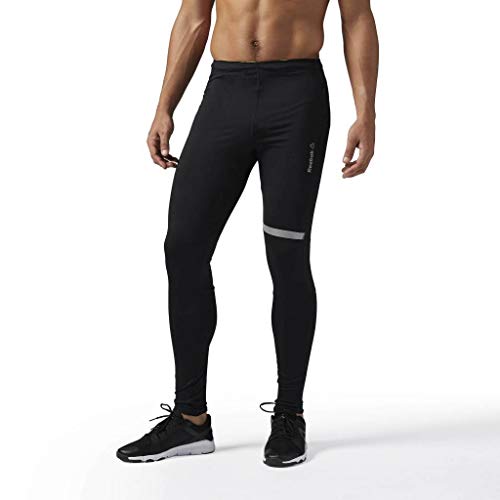 Reebok Run Mallas, Hombre, Negro, M