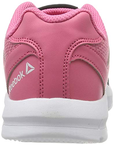 Reebok Rush Runner, Zapatillas de Entrenamiento para Mujer, Negro (Black/Pink 0), 36.5 EU