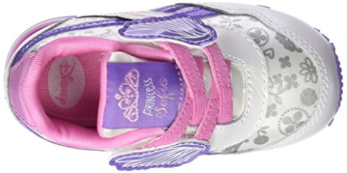 Reebok Sofia and Friends Runner, Zapatos de Primeros Pasos Unisex niños, Blanco/Morado/Rosa/Plateado (Wht/Lush Orchid/Icono Pink/Silver Metall), 21 1/2 EU
