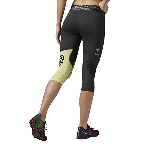 Reebok Spartan Pro Trackpants – Pantalones Capri Negro carbón Talla:XXS