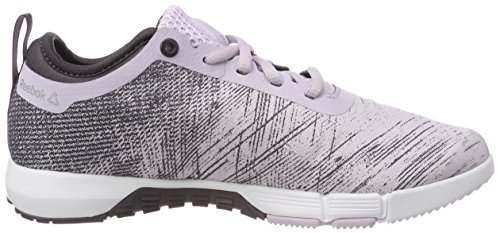 Reebok Speed Her TR, Zapatillas de Deporte para Mujer, Gris (Quartz/Smoky Volcano/White/Silver 000), 41 EU