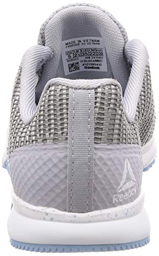 Reebok Speed TR Flexweave, Zapatillas de Deporte para Mujer, Multicolor (Cold Grey/White/Denim Glow 000), 41 EU