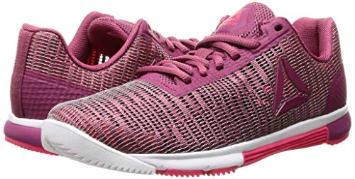 Reebok Speed TR FLEXWEAVE, Zapatillas de Deporte para Mujer, Multicolor (Twisted Berry/Twisted Pink/White 000), 38 EU