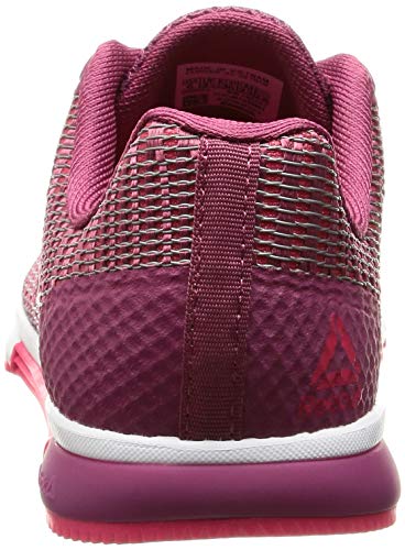 Reebok Speed TR FLEXWEAVE, Zapatillas de Deporte para Mujer, Multicolor (Twisted Berry/Twisted Pink/White 000), 38 EU