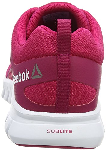 Reebok Sublite XT Cushion 2.0 MT, Zapatillas de Trail Running para Mujer, Rosa (Pink Craze/Manic Cherry/White/Pewter), 36 EU