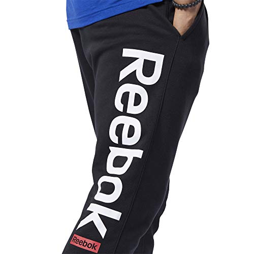 Reebok Te Big Logo Hombre, Negro, S