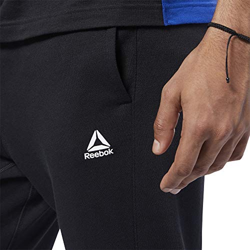 Reebok Te Big Logo Jogger Hombre, Negro, L