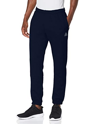 Reebok TE FLC CC Pantalones, Hombre, Marino Universitario, M